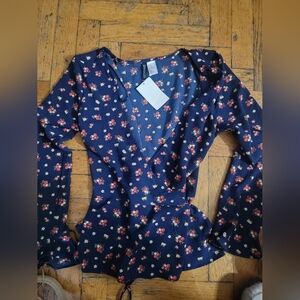 H & M Floral shirt